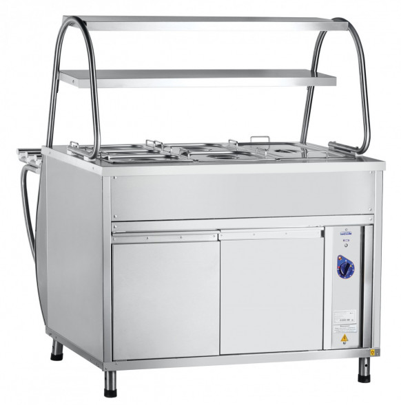 Прилавок - мармит Abat ЭМК-70М для первых и вторых блюд