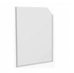 Карман плоский А4 со скошенным уголком с двусторонним скотчем 7-3