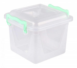 Контейнер квадратный 4л с ручками(уп.16) М 1021 Альтернатива