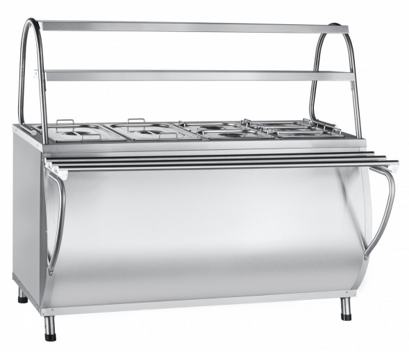 Прилавок - мармит Abat ЭМК-70М-01для первых и вторых блюд