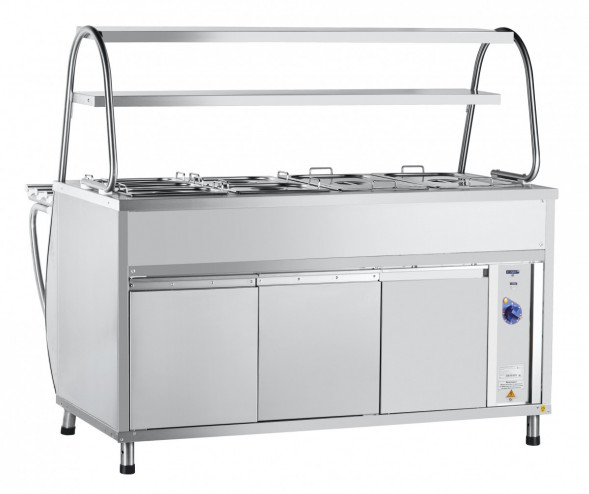 Прилавок - мармит Abat ЭМК-70М-01для первых и вторых блюд