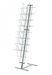 Стойка для газет А3 одинарная 8 ячеек 