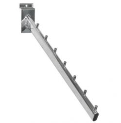 F 111 Кронштейн на экономпанель с 7 штырьками, хром