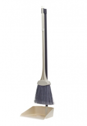 Набор для уборки помещений ЛЕНИВКА (с веником) капучино  