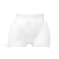 Бедра - навесная форма,белый пластик М-217