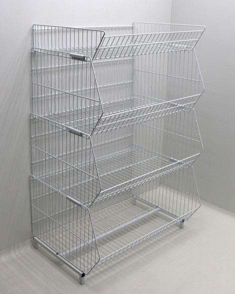 Горка КОШ (прямая) 4 корзины 