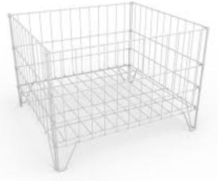 Корзина разборная 1020*620*800мм,(цинк)
