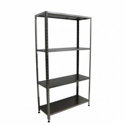 Стеллаж СП 1000*500*1800 4 полки нерж.0.8 мм,стойка нерж.