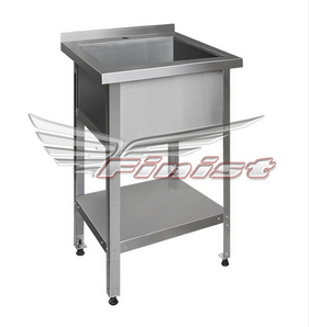 Ванна моечная ВМЛ-1 500*500*860 мм с бортом