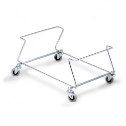 Подставка под корзины на колесах цинк