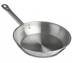 Сковорода 34см б/кр[общепит]4.7л h6,0 см корпус 0,6мм индукц. дно трс3,5мм 