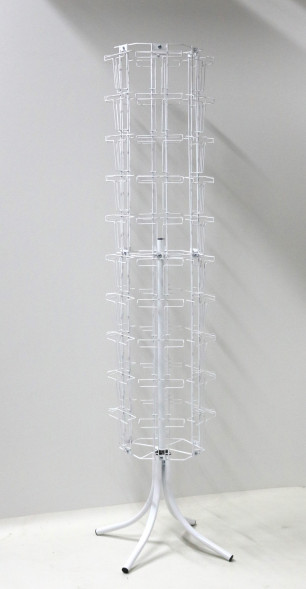 Стойка для открыток круговая 60 ячеек