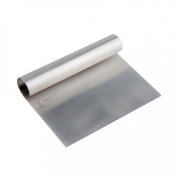 Скребок кондитерский нерж 15х12 см,раб часть 15х9 см