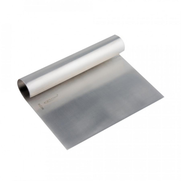 Скребок кондитерский нерж 15х12 см,раб часть 15х9 см