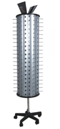 Стойка для очков напольная ZX6120 на 120 шт В-1850 мм.