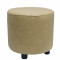 Банкетка Пуф круглый 380*380*360 бежевый