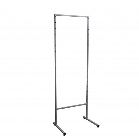 Стойка прикассовая комбинированная  6 корзин 600 х1800 белая