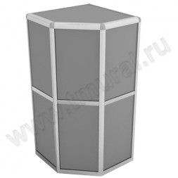 Прилавок А/П раб. угл. 500*500*900