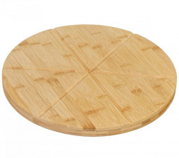 Блюдо для пиццы 33*2,0см бамбук КТ-БК-08