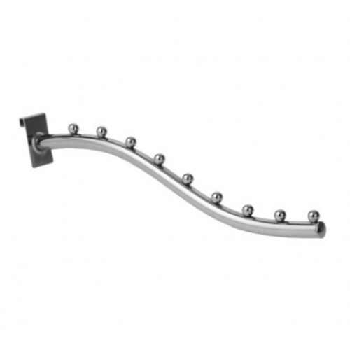 G 8502 (Р018) Кронштейн на решетку 9 шариков D-19 хром