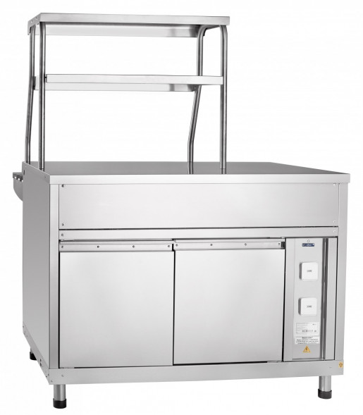 Прилавок горячих напитков ПГН-70 КМ вся нерж.