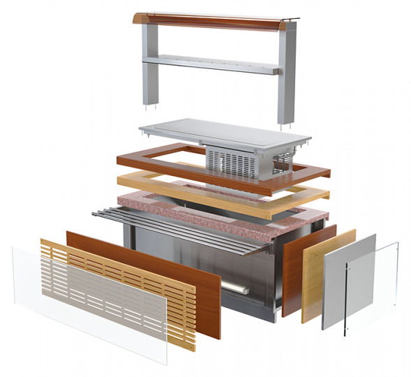 Регата - охлаждаемая поверхность ОП-1200-1540-02