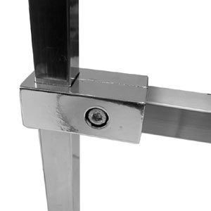 PR 011 Соединитель для туб 25*25 хром