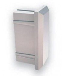 Cap 14*32 Заглушка для прямоугольной трубы 14*32мм, хром