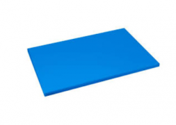 Доска разделочная 450*300*12 голубая