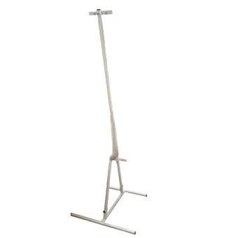 Стойка для решетки напольная,белая