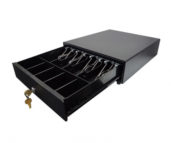 Денежный ящик АТОЛ CB-330-B черный, 330*380*90,механический