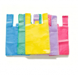 Пакет майка 24*12*45 МАЛЫЙ (10мкм) цветная (100/3000 шт.)