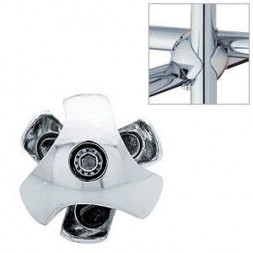 JK-01SX/R02 Зажим для трех труб (левый)