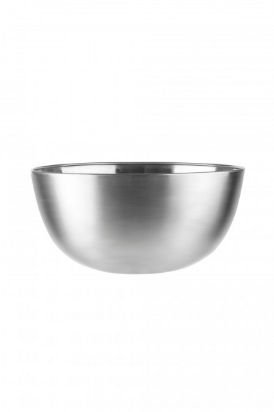 Миска 3,5л 24см нерж глубокая сферическая [КУХНЯ]