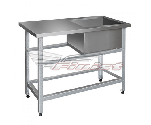 Ванна моечная ВМЛс-1 со столом 1000*500*860 мм