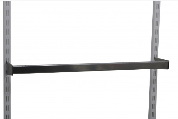 Дуга 900х150мм, с отверстиями под крючки, сечение 40х20, покраска хром