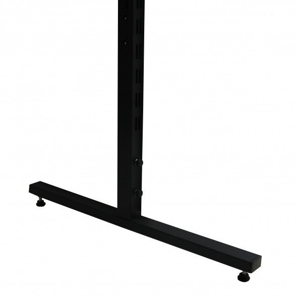 Стойка двухсторонняя черный муар Лофт 1500 мм