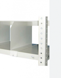 Разделитель складской полки 400 H-250 мм