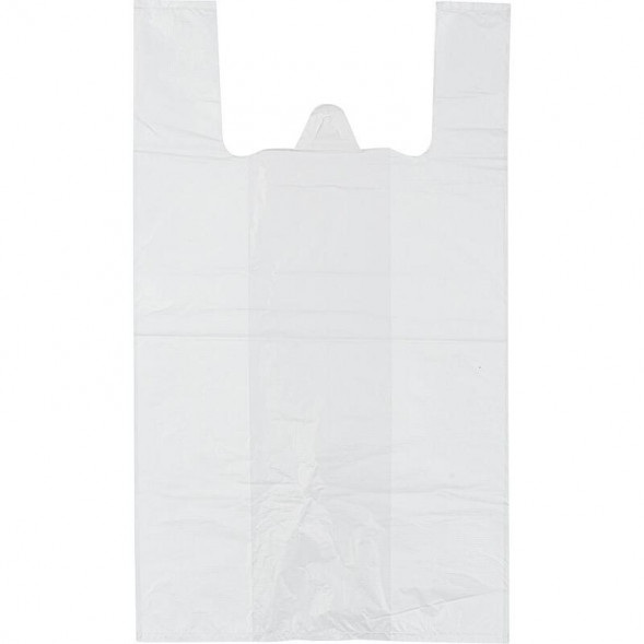 Пакет майка 35*21*70 см 14 мкм белый