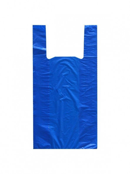 Пакет майка БОЛЬШОЙ 40+20*90 (20мкм) 100шт.ПНД