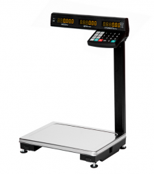 Весы МК-15,2-ТВ21 (до 15кг) со стойкой верхняя клавиатура
