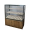 Витрина для пекарни 1190*600*1400 мм Дуб Вотан, полки из фанеры