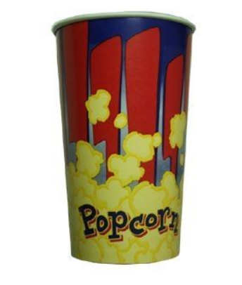 Стакан бумажный для попкорна 1,3л (40)